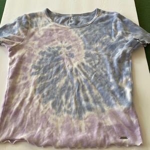 **2 For  $20**Hollister tie dye Tshirt Size Small cropped Tee